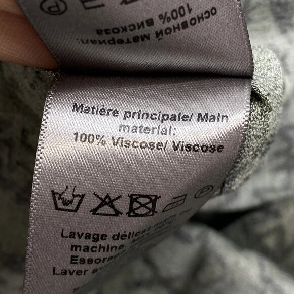 NEW ZADIG & VOLTAIRE Women’s “Rinka Glam Rock” V-Neck Mini Dress - Picture 11 of 11